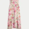 Strapless Smocked Maxi Dress