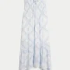 Strapless Smocked Maxi Dress