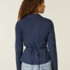 Stretch Poplin Button-Through Shirt