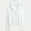 Terry Zip-Up Hoodie