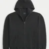 Thermal Zip-Up Hoodie