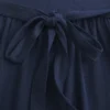 Tie-Back Henley Babydoll Top