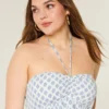 Tiered Halter Babydoll Top