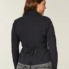 Tuxedo-Style Stretch Poplin Shirt