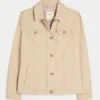 Twill Y2K Military Jacket