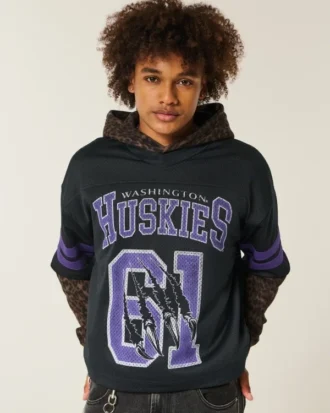 University of Washington Huskies Graphic Football Jersey