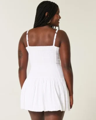V-Neck Bubble Mini Dress V-Neck Bubble Mini Dress
