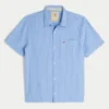 Vault Release Short-Sleeve Seersucker Icon Shirt