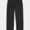 Washed Black Baggy Jeans