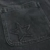 Washed Black Baggy Jeans