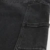 Washed Black Baggy Painter Jeans