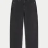 Washed Black Dodge Hellcat Graphic Baggy Jeans