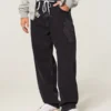Washed Black Dragon Graphic Skater Baggy Jeans Washed Black Dragon Graphic Skater Baggy Jeans