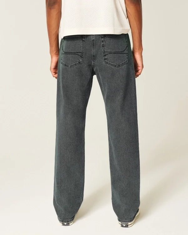 Washed Black Loose Jeans Washed Black Loose Jeans