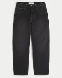 Washed Black Snake Graphic Skater Baggy Jeans