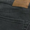 Washed Black Straight Jeans