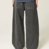Washed Black Super Baggy Jeans