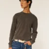 Washed Thermal Crew Shirt