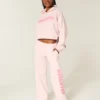 Wide-Leg Logo Sweatpants