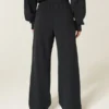 Wide-Leg Sweatpants