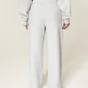 Wide-Leg Sweatpants