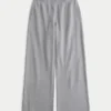 Wide-Leg Sweatpants