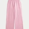 Wide-Leg Sweatpants