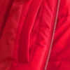 Zip-Up Pattern Puffer Jacket